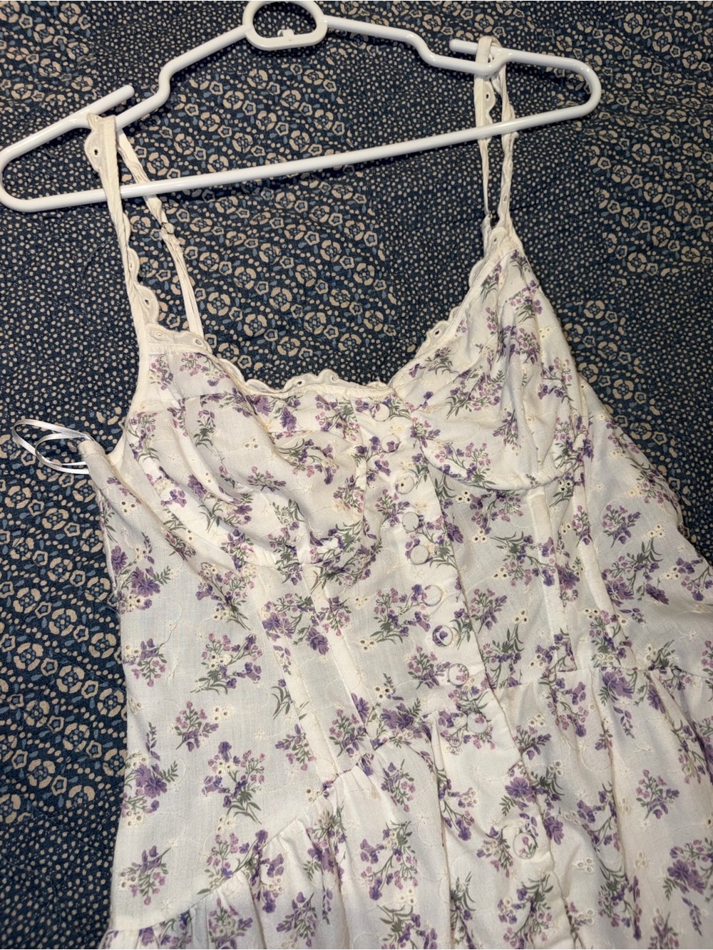 ASTR The Label Purple Dress L - Picture 3 of 4